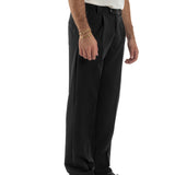 Viskózové kalhoty baggy