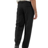 Viskózové kalhoty baggy