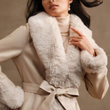 Bunda z umělé kožešiny