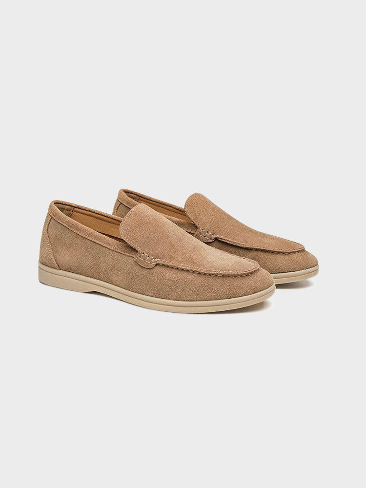 Luxury Suede Loafers - Classic Old Money Style