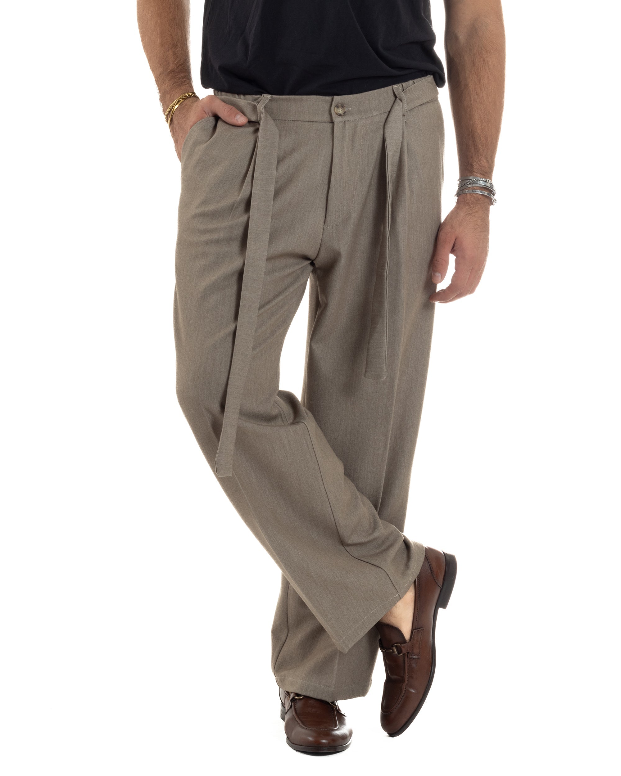 Muški Pantaloni od Viskoze Palazzo