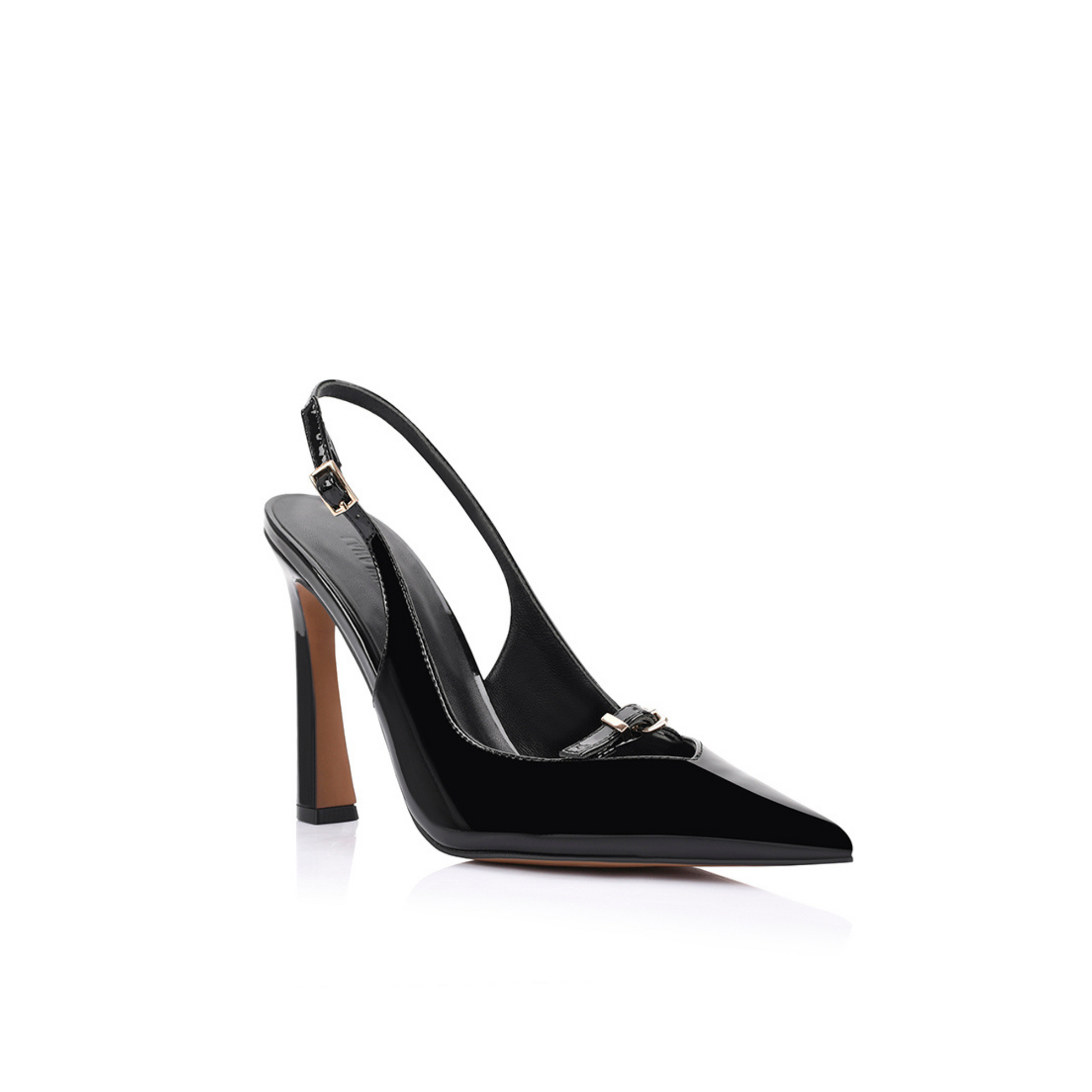 Naomi Pump Crna Laka Koža