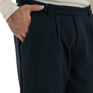 Muški Pantaloni Viskoza Klasični