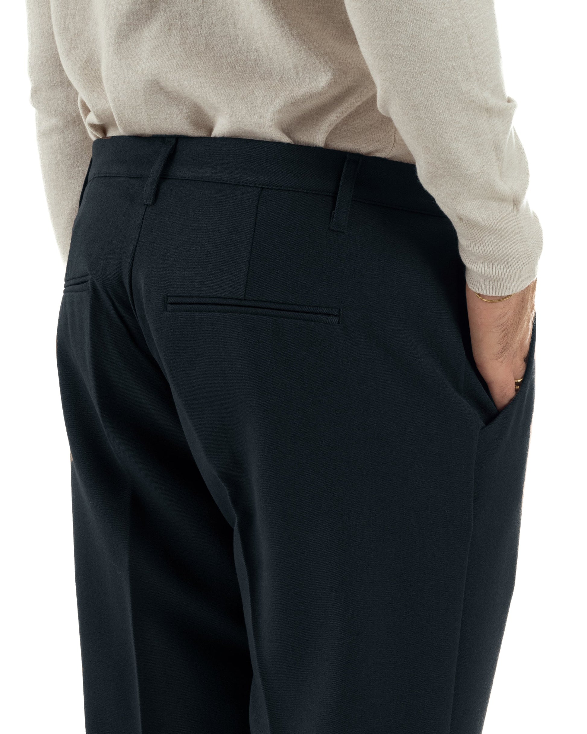 Muški Pantaloni Viskoza Klasični
