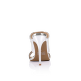 Montana Mule - Stříbrná metalická kůže