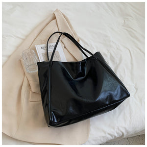 Leather Night Tote