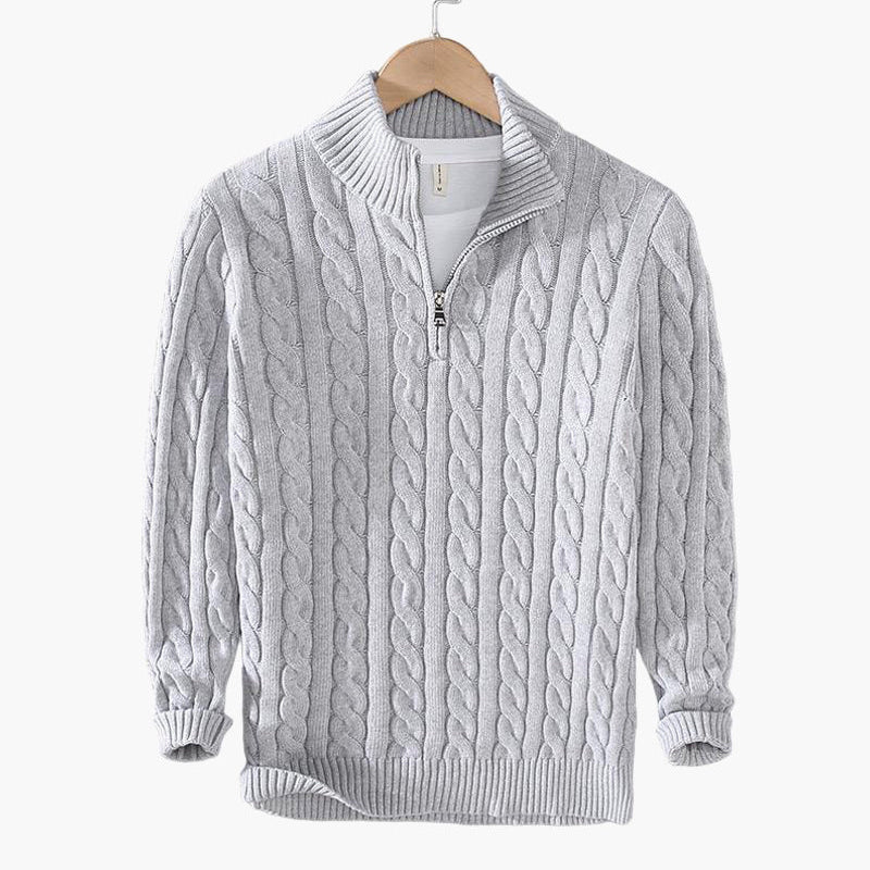 Svetr na zip TAEBAEK