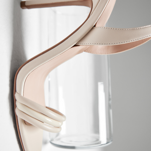 Camille Sandals in Bone Leather