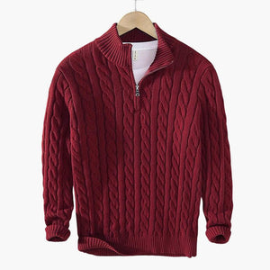 TAEBAEK Zip-Up džemper