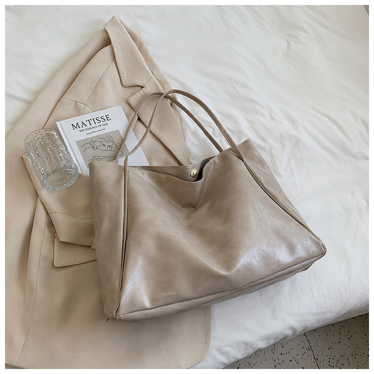 Leather Night Tote