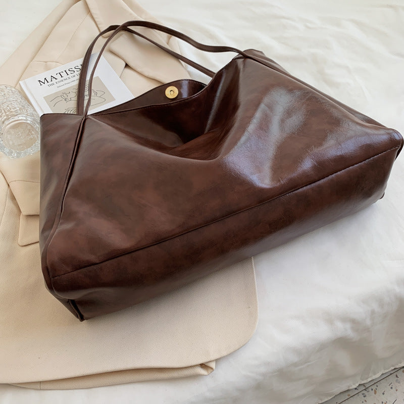 Leather Night Tote