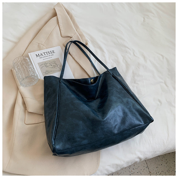 Leather Night Tote