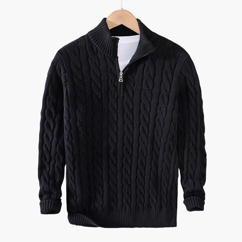 Svetr na zip TAEBAEK