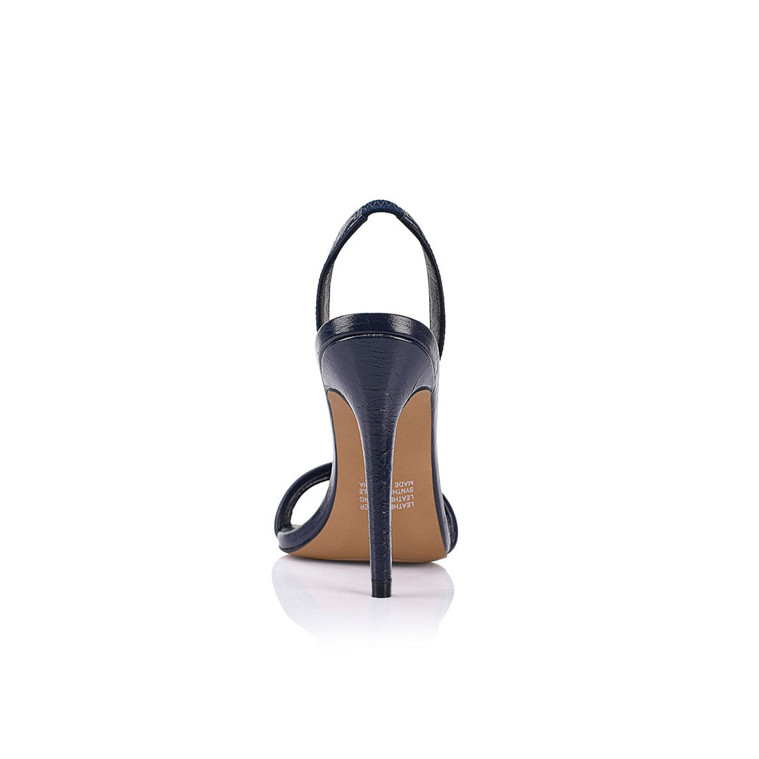 Midnight Leather Camille Sandals