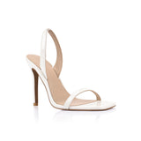 Sandály Cassidy bílé lakované kůže