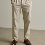 Rovné kalhoty z látky