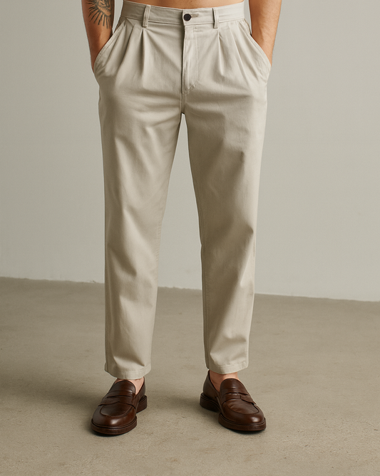 Tkanine Ravne Hlače