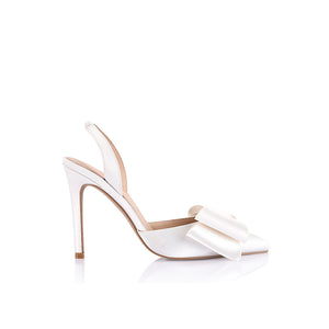 Ivory Satin Lee Pump
