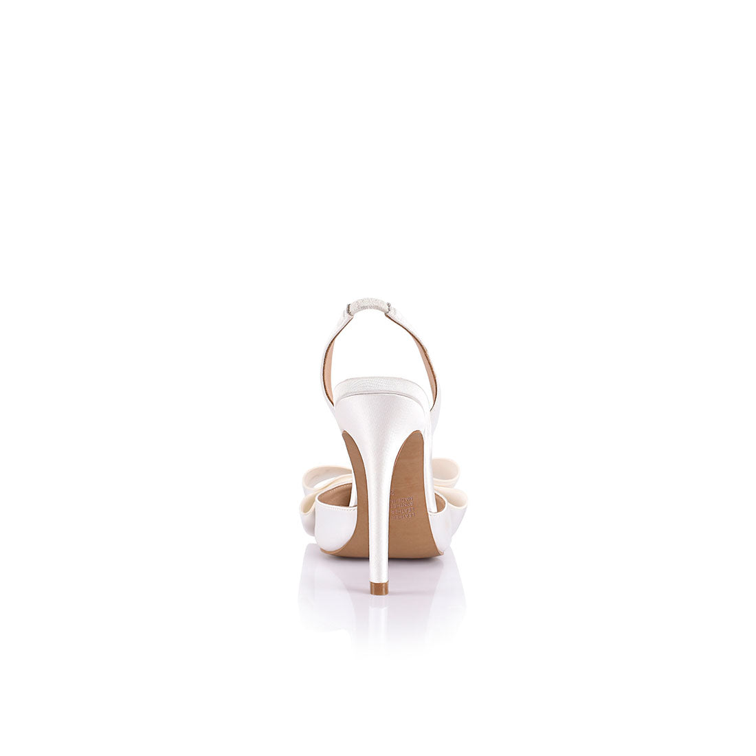 Ivory Satin Lee Pump