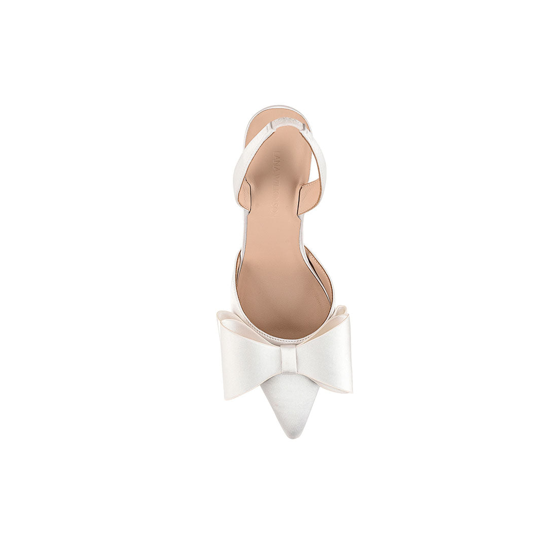 Ivory Satin Lee Pump