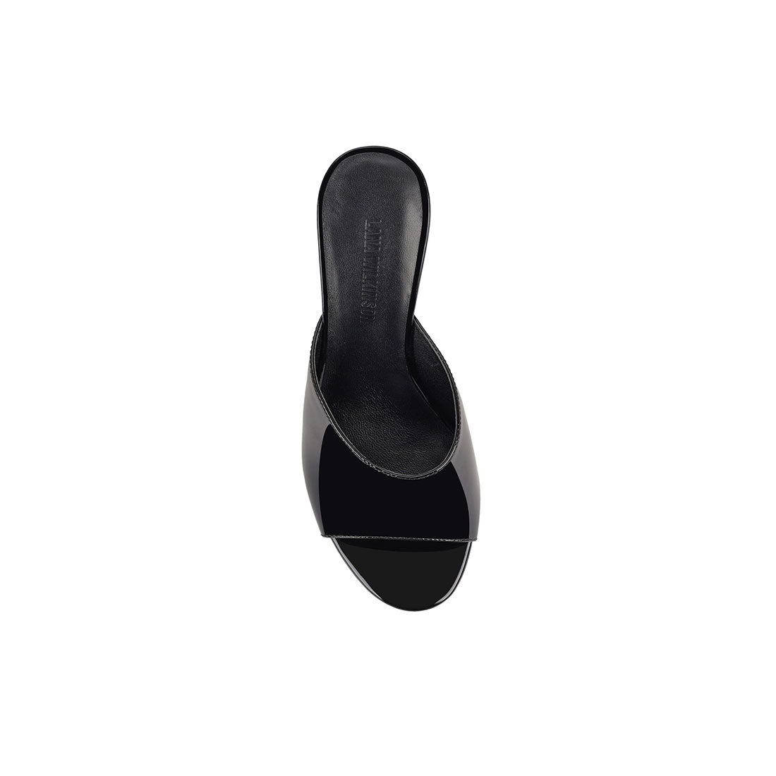 Martha Wedge Crna Lakirana Koža Cipele