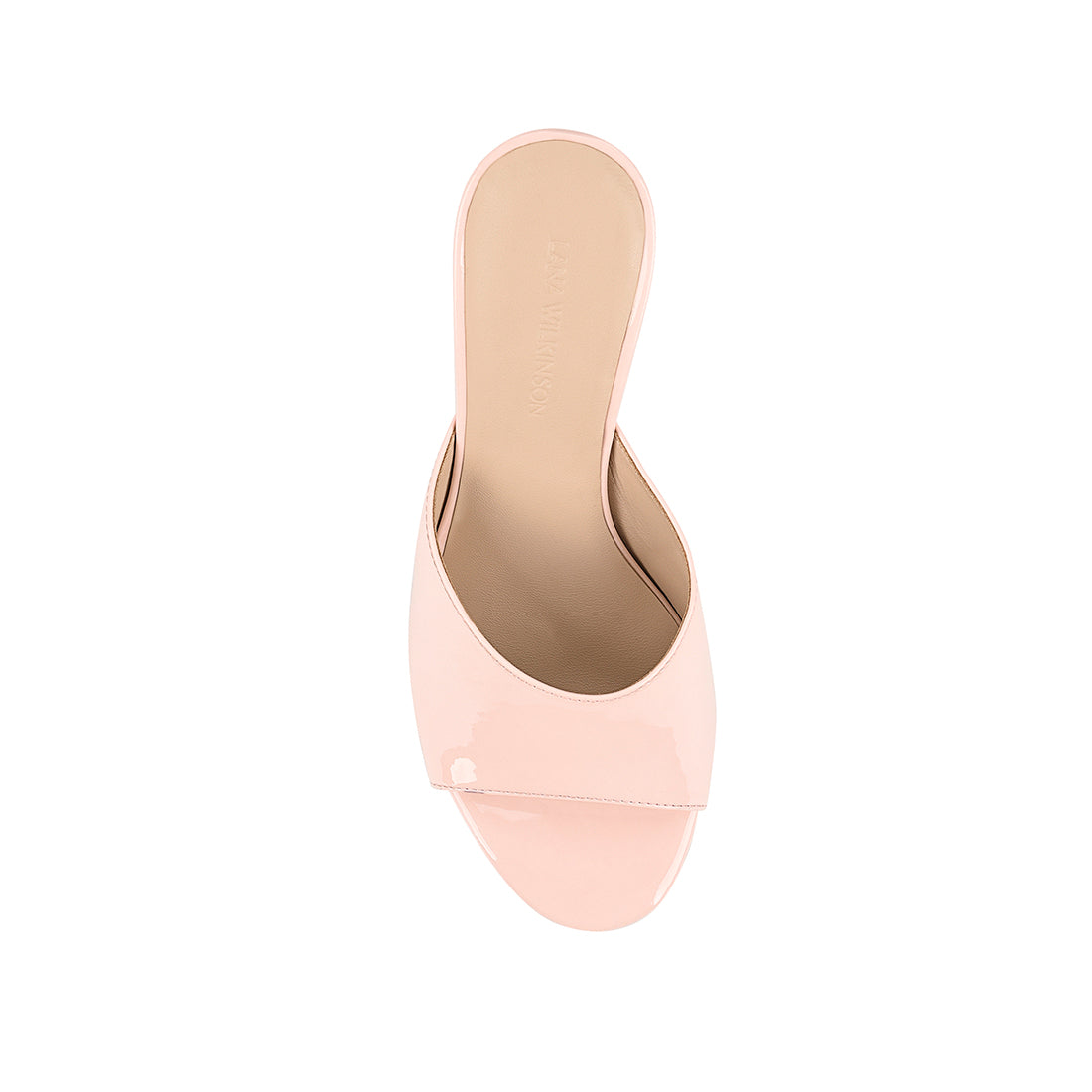Martha Wedge Pink Patent