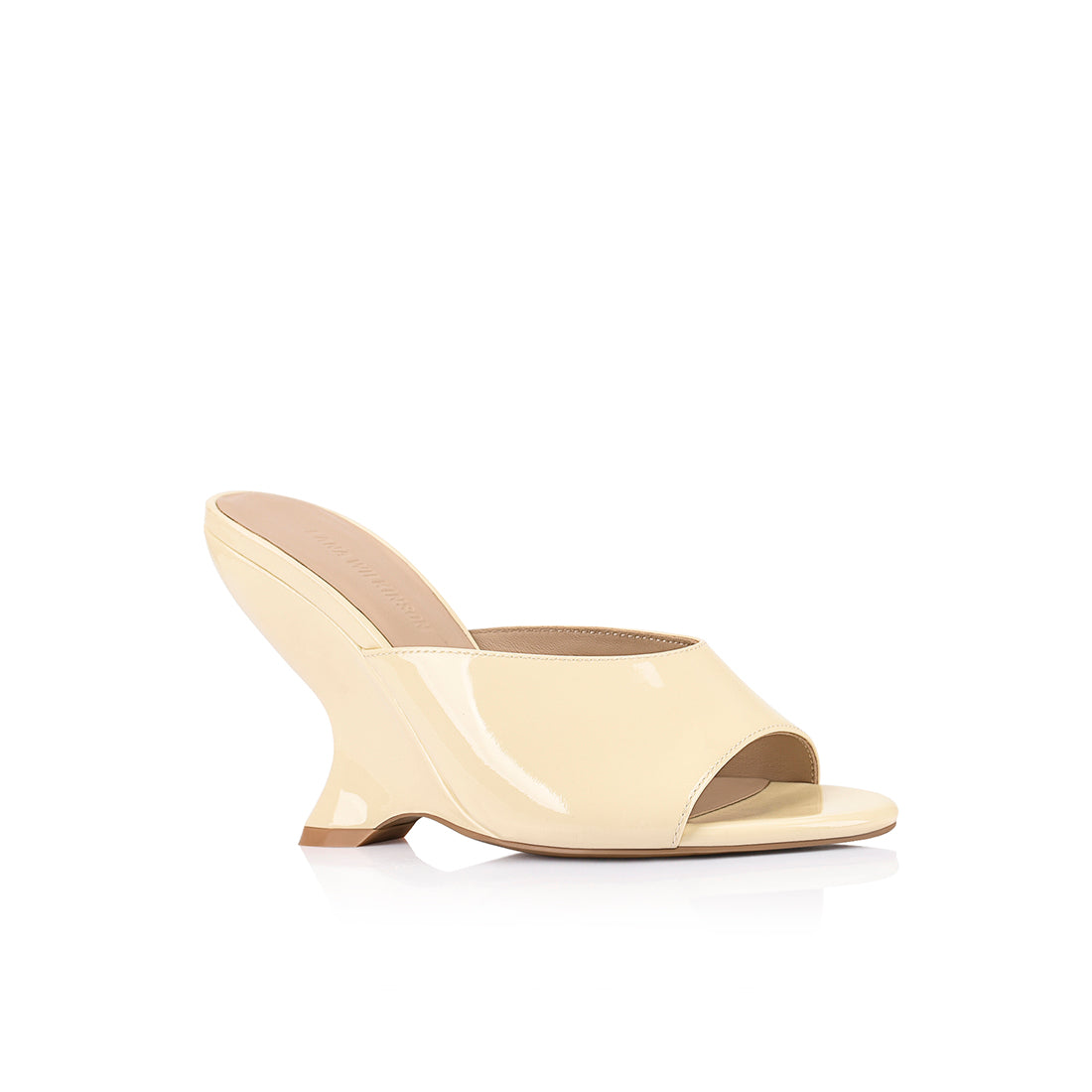 Martha Wedge Shoes in Patent Leather