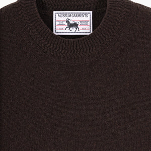 Opušteni Kašmir Pulover - Marron