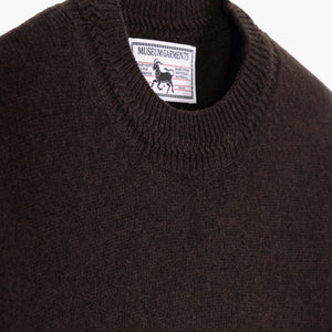 Opušteni Kašmir Pulover - Marron