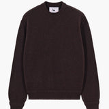 Pohodlný kašmírový svetr - hnědý