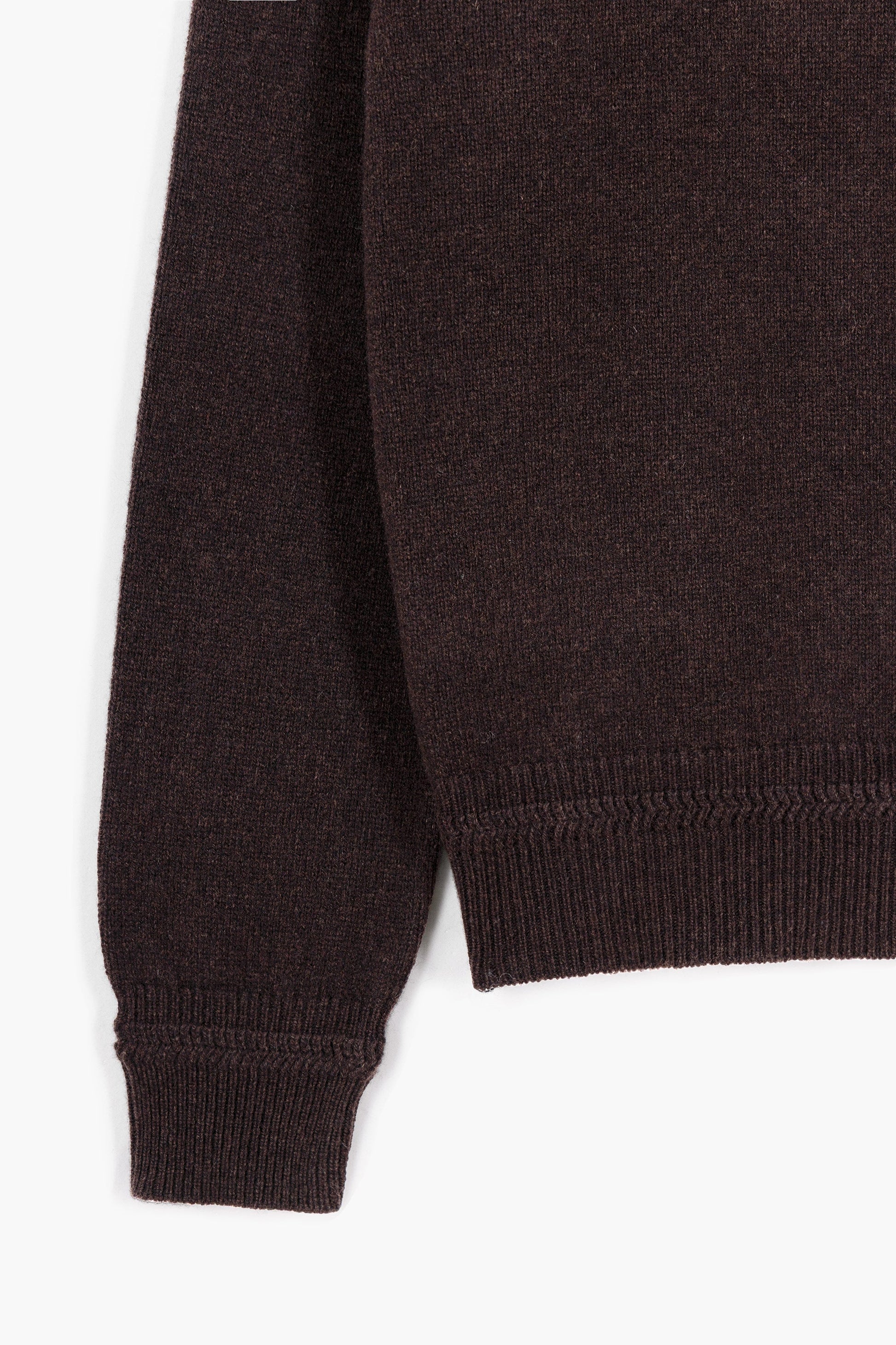 Opušteni Kašmir Turtleneck - Marron