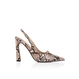 Kožne Naomi pumpe s uzorkom zmije