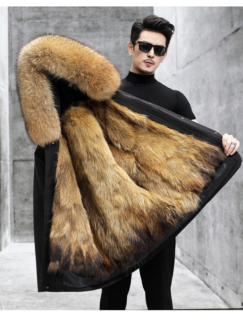 Prava luksuzna muška kaput