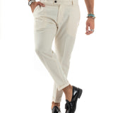 Pánské viskózové kalhoty