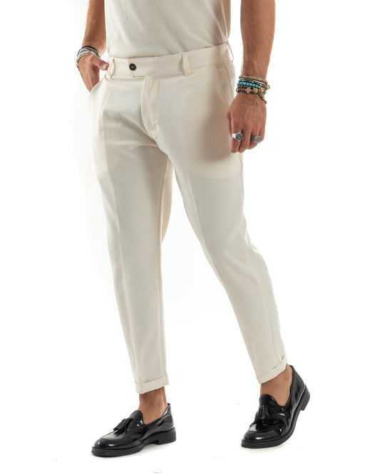 Muški Pantaloni Viskoza