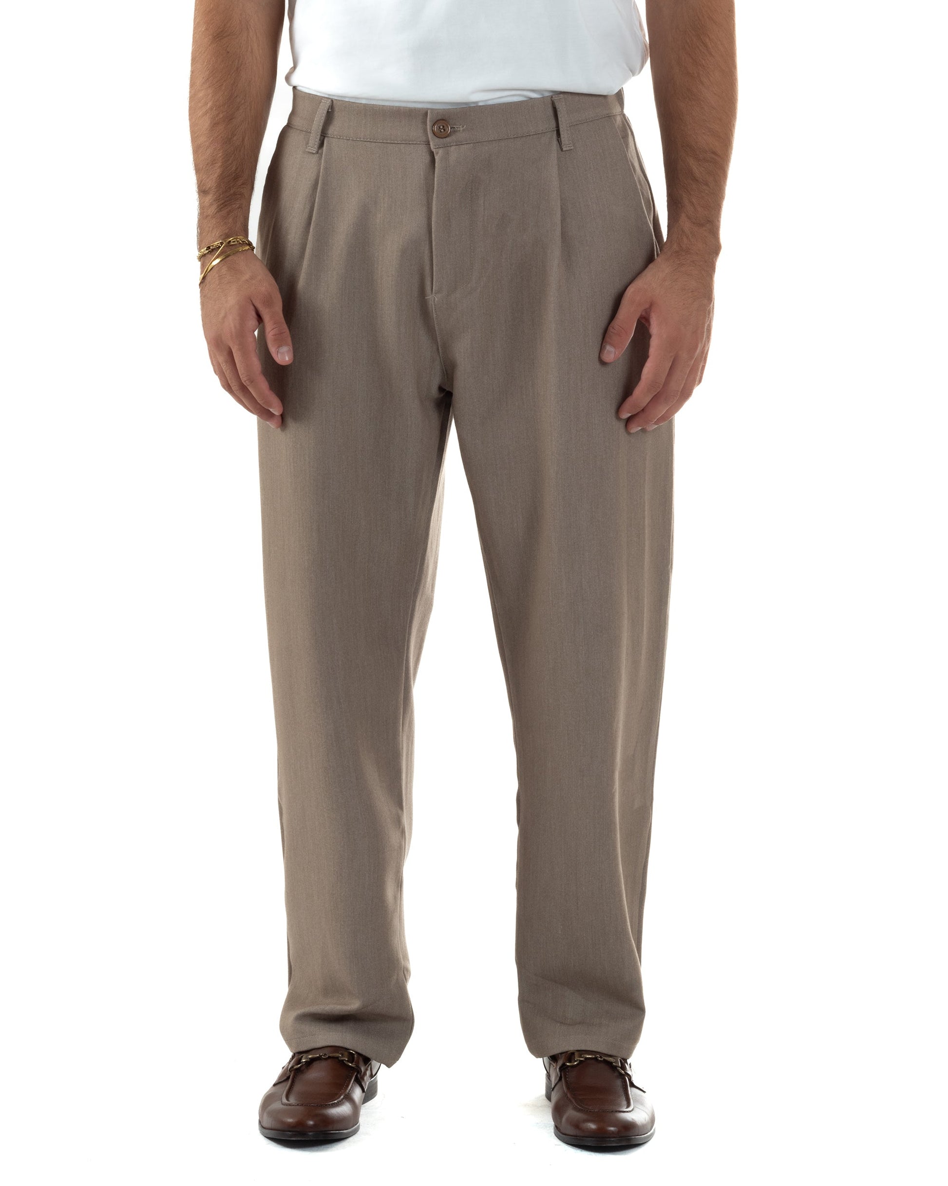 Muški Pantaloni Viskoza Baggy