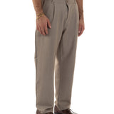 Pánské viskózové kalhoty baggy