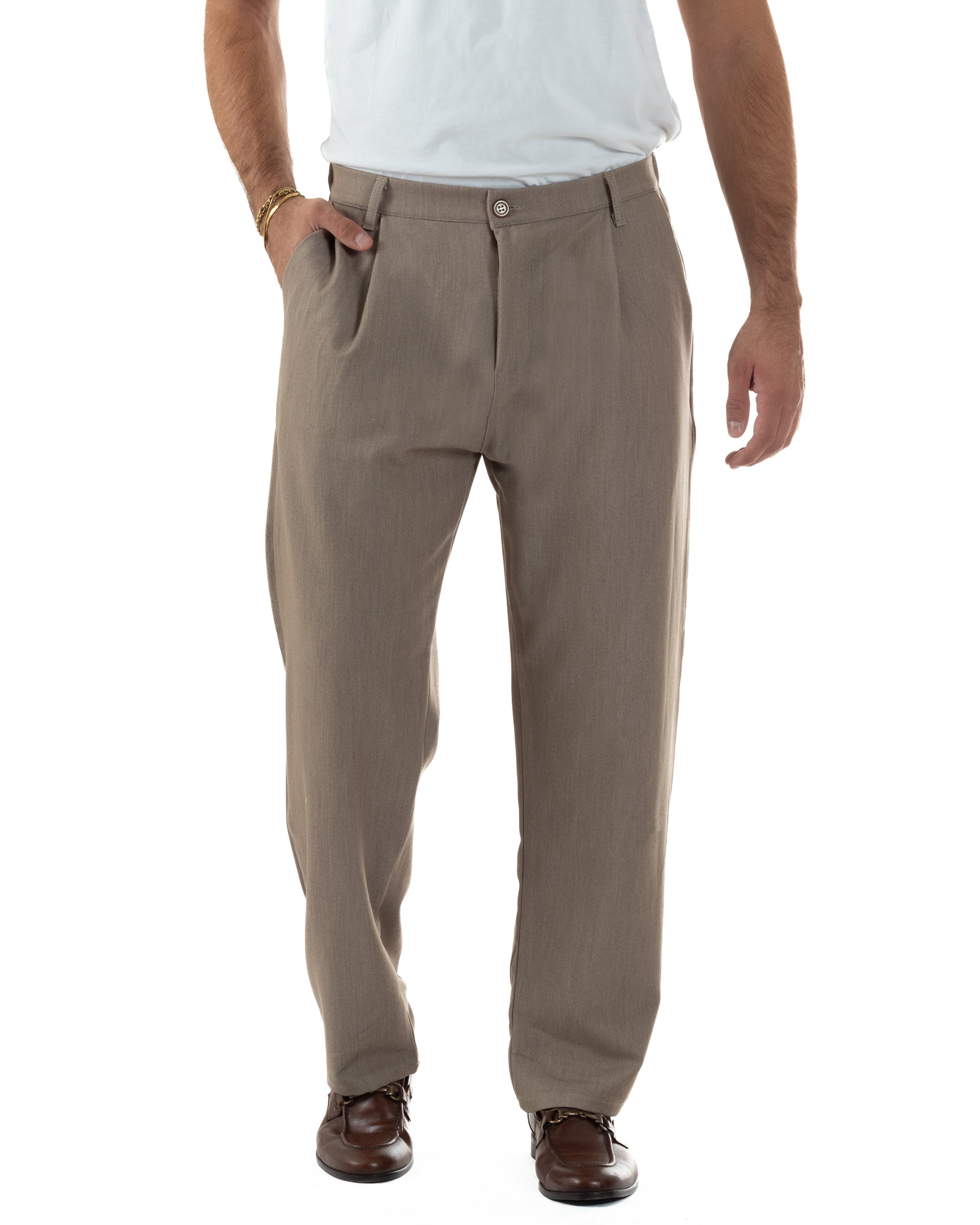Muški Pantaloni Viskoza Baggy