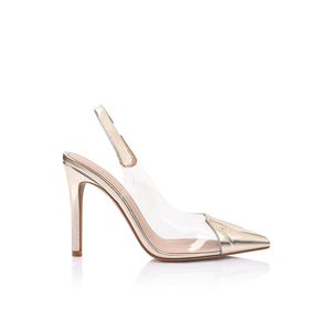 Zlatna Patent Leather