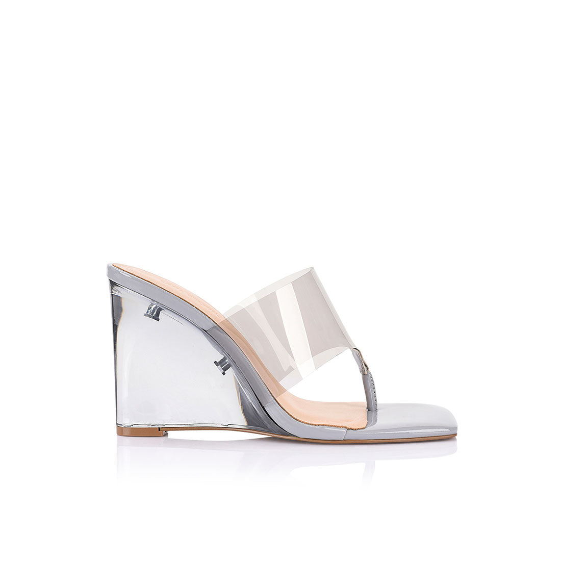 Sienna Wedge with Lucite and Sivi Vinylite