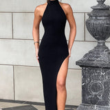 Maxi šaty Adalia - černé