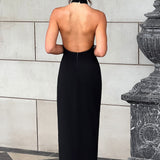 Maxi šaty Adalia - černé