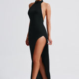 Maxi šaty Adalia - černé