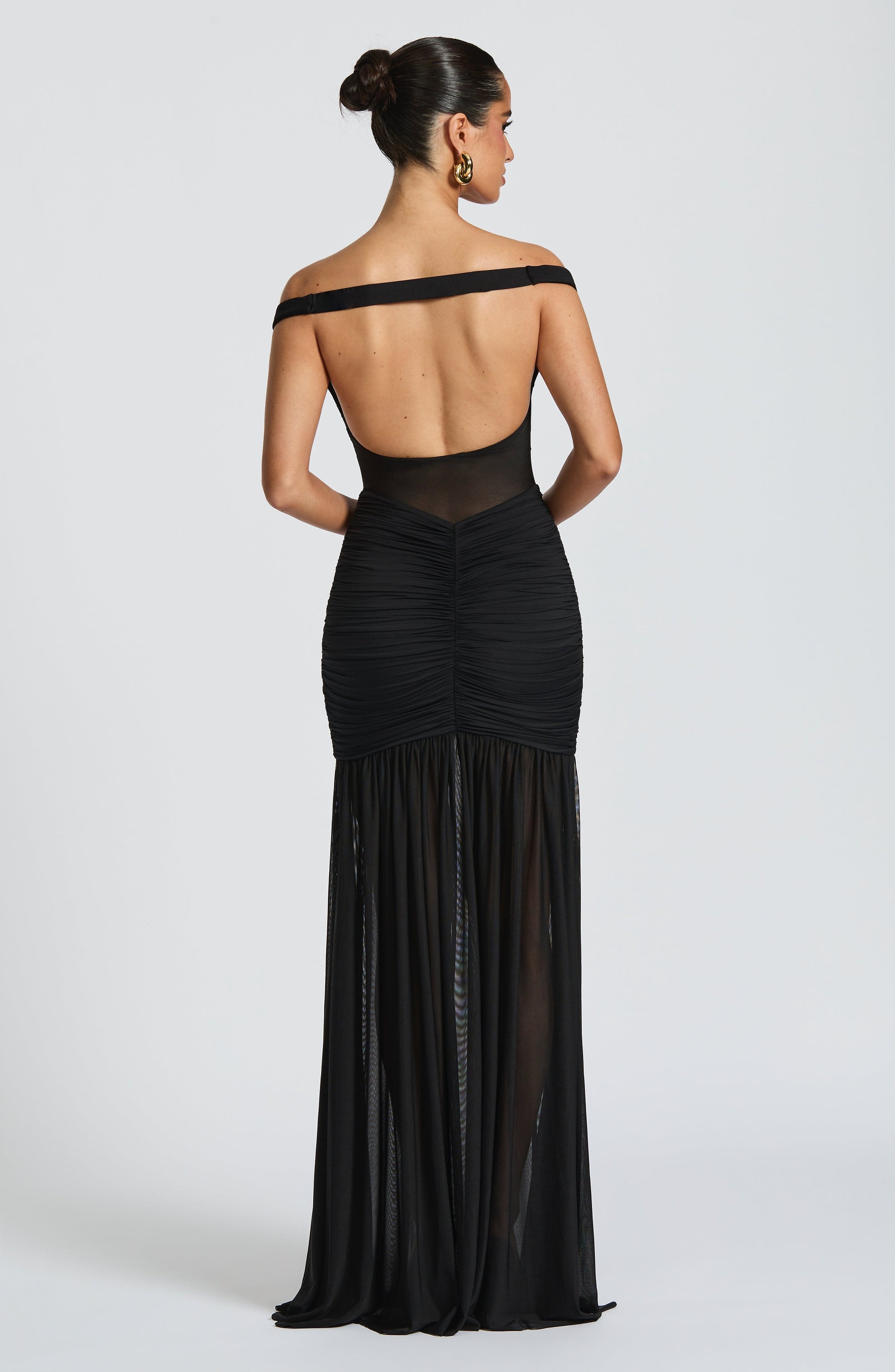 Alaia Maxi Haljina - Crna