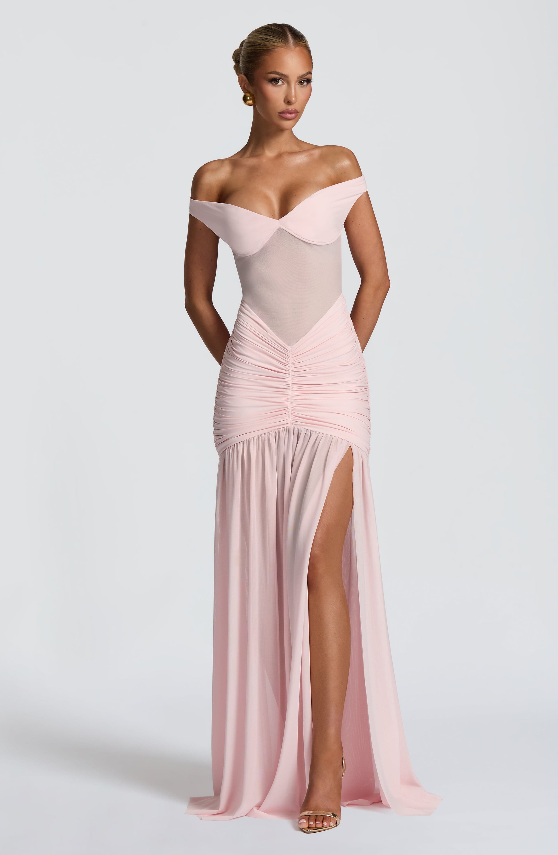 Alaia Maxi Haljina - Roza