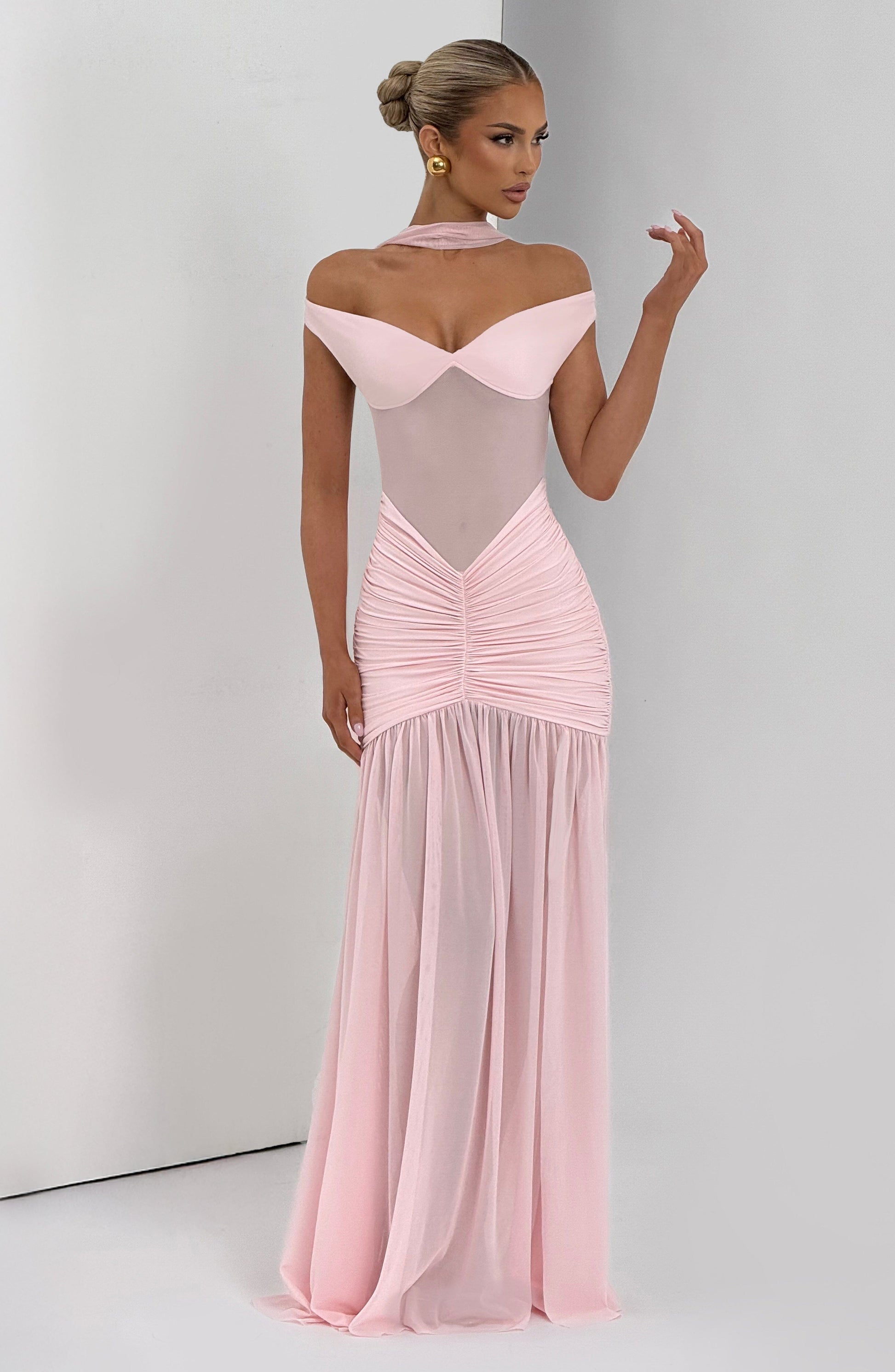 Alaia Maxi Haljina - Roza