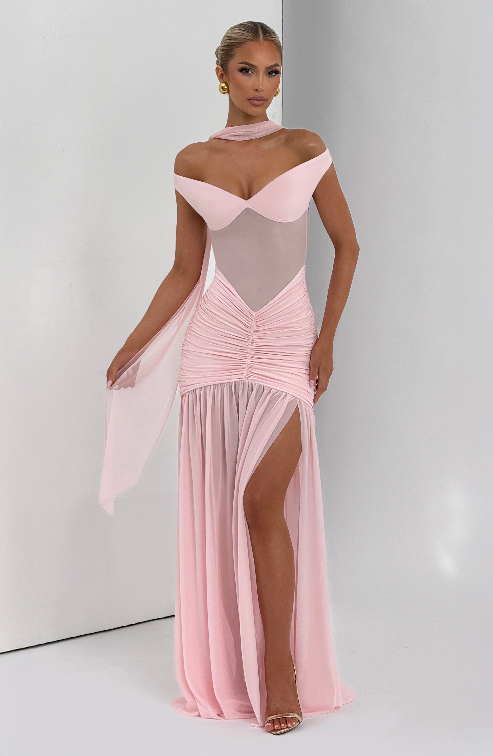Alaia Maxi Haljina - Roza