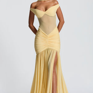Alaia Maxi Haljina - Limun