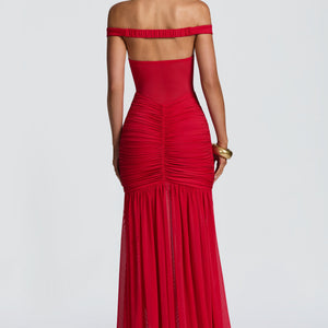 Alaia Maxi Haljina - Crvena