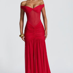Alaia Maxi Haljina - Crvena